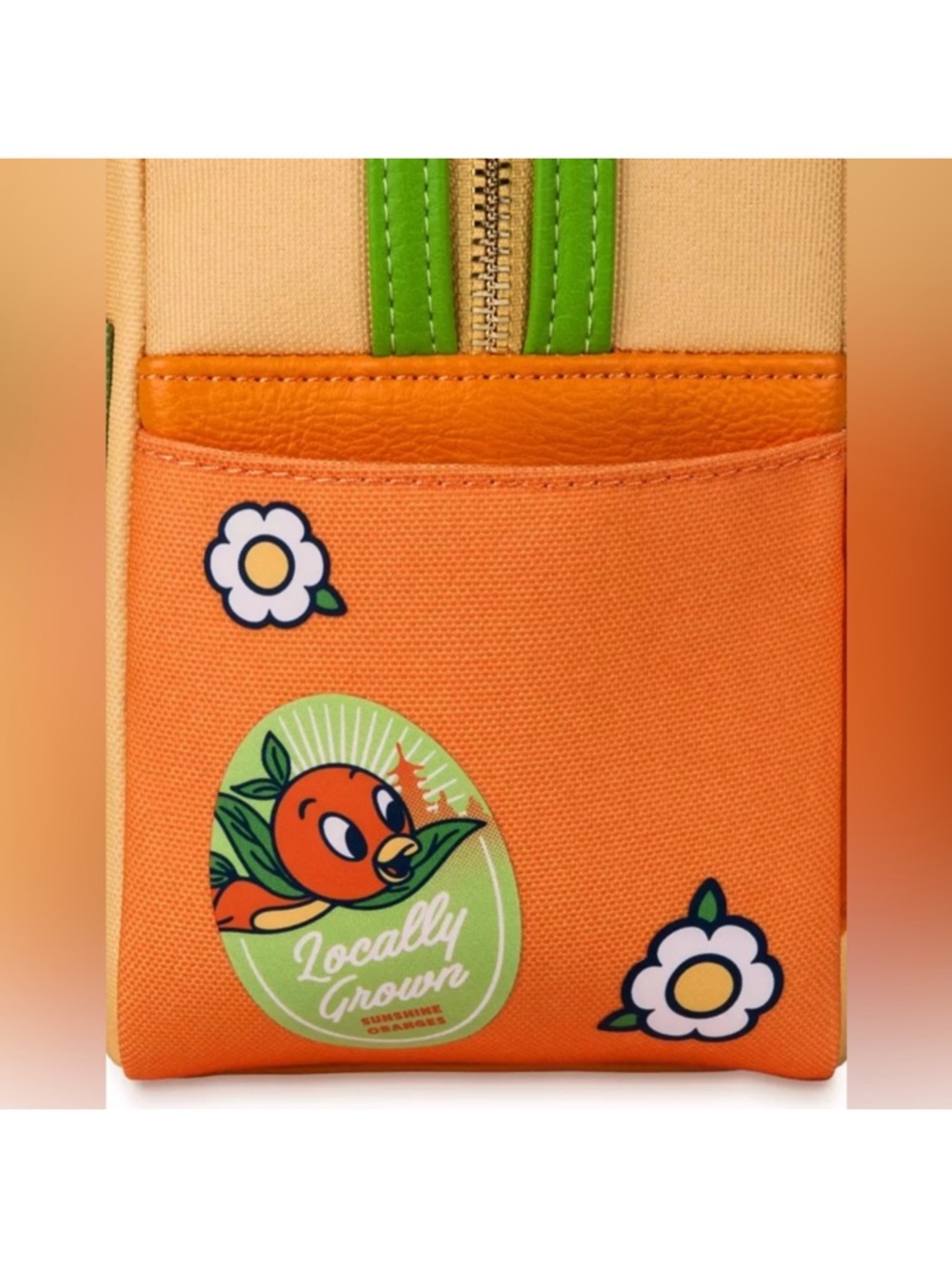Loungefly Orange Bird & Spike Backpack EPCOT Flower & Garden Fest NWT - Picture 3 of 9